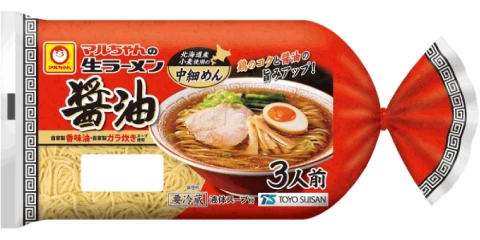 マルちゃんの生ラーメン パッケージ